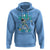 100 Days of School Astronaut Hoodie Outer Space Dabbing I Survived - Wonder Print Shop