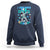 100 Days of School Astronaut Sweatshirt Outer Space Dabbing I Survived - Wonder Print Shop