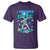 100 Days of School Astronaut T Shirt Outer Space Dabbing I Survived - Wonder Print Shop