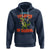 100 Days of School Dinosaur Hoodie I Crushed - Wonder Print Shop