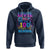 100 Days of School Gamer Hoodie Level 100 Unlocked Neon Game Controller - Wonder Print Shop