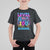 100 Days of School Gamer T Shirt For Kid Level 100 Unlocked Neon Game Controller - Wonder Print Shop
