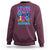 100 Days of School Gamer Sweatshirt Level 100 Unlocked Neon Game Controller - Wonder Print Shop
