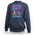 100 Days of School Gamer Sweatshirt Level 100 Unlocked Neon Game Controller - Wonder Print Shop