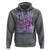In My 100 Days of School Era Hoodie Retro Groovy - Wonder Print Shop