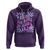 In My 100 Days of School Era Hoodie Retro Groovy - Wonder Print Shop