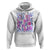 In My 100 Days of School Era Hoodie Retro Groovy - Wonder Print Shop