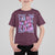 In My 100 Days of School Era T Shirt For Kid Retro Groovy - Wonder Print Shop