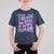 In My 100 Days of School Era T Shirt For Kid Retro Groovy - Wonder Print Shop