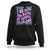In My 100 Days of School Era Sweatshirt Retro Groovy - Wonder Print Shop