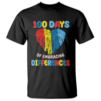 100 Days of School IEP T Shirt Embrace Differences Neurodiversity Autism ADHD Awareness - Wonder Print Shop