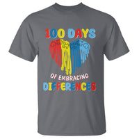 100 Days of School IEP T Shirt Embrace Differences Neurodiversity Autism ADHD Awareness - Wonder Print Shop