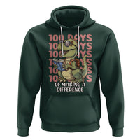100 Days of School Dinosaur Hoodie Making A Difference - Wonder Print Shop