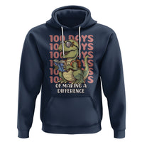 100 Days of School Dinosaur Hoodie Making A Difference - Wonder Print Shop