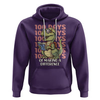 100 Days of School Dinosaur Hoodie Making A Difference - Wonder Print Shop