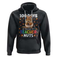 100 Days of School Chipmunk Hoodie Driving My Teacher Nuts - Wonder Print Shop
