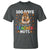 100 Days of School Chipmunk T Shirt Driving My Teacher Nuts - Wonder Print Shop