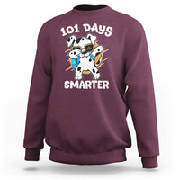 101 Days of School Dalmatian Dog Sweatshirt Dabbing 101 Days Smarter - Wonder Print Shop