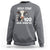 Holy Cow 100 Days of School Sweatshirt 100 Days Smarter Funny Moo Dairy Cattle - Wonder Print Shop