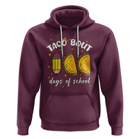100 Days of School Tacos Hoodie Taco' Bout 100 Days - Wonder Print Shop