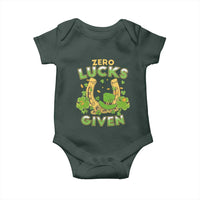 Funny St Patricks Day Baby Onesie Zero Lucks Given Irish Shamrock
