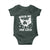 Funny St Patricks Day Baby Onesie Rub Me For Luck Shamrock Irish Cock Chicken