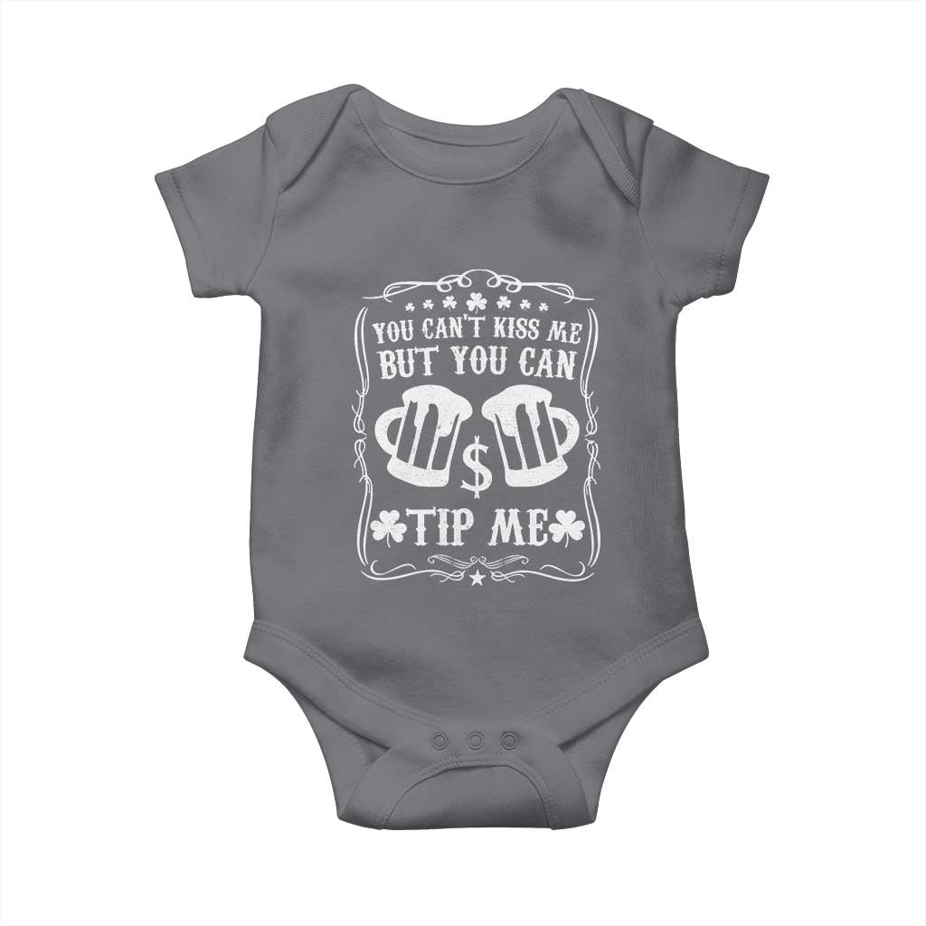 Funny St Patricks Day Baby Onesie Lucky Shamrock Waitress Bartender Waiter