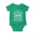 Funny St Patricks Day Baby Onesie Lucky Shamrock Waitress Bartender Waiter