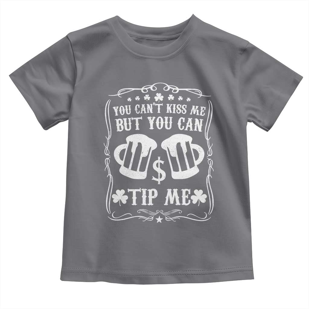Funny St Patricks Day Toddler T Shirt Lucky Shamrock Waitress Bartender Waiter