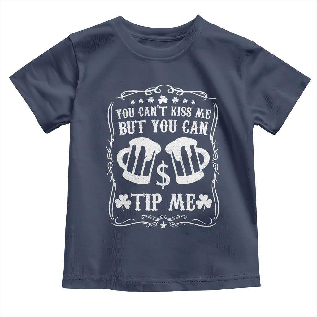 Funny St Patricks Day Toddler T Shirt Lucky Shamrock Waitress Bartender Waiter