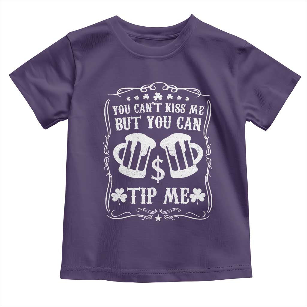 Funny St Patricks Day Toddler T Shirt Lucky Shamrock Waitress Bartender Waiter