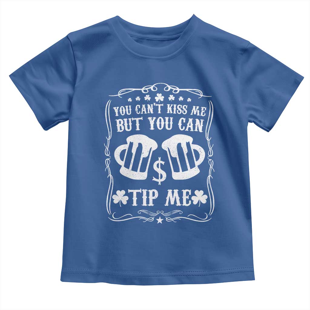 Funny St Patricks Day Toddler T Shirt Lucky Shamrock Waitress Bartender Waiter
