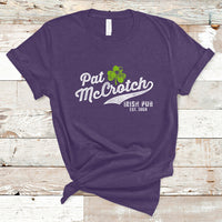 Pat McCrotch Funny Dirty Adult Humor Irish St Patrick's Day T-Shirt - Wonder Print Shop