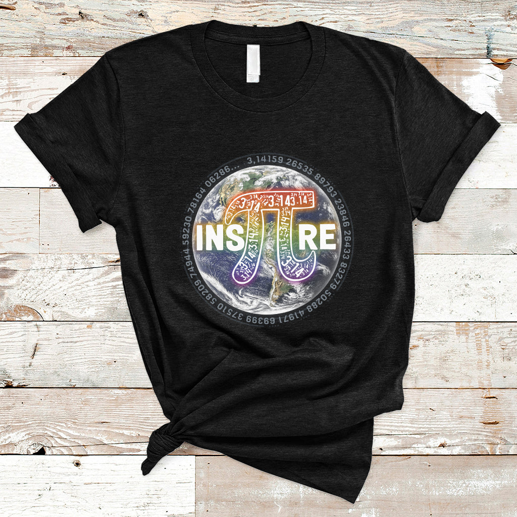 Inspire Pi 3.14 Day Greek Symbol Math Teacher 3.14 T-Shirt - Wonder Print Shop