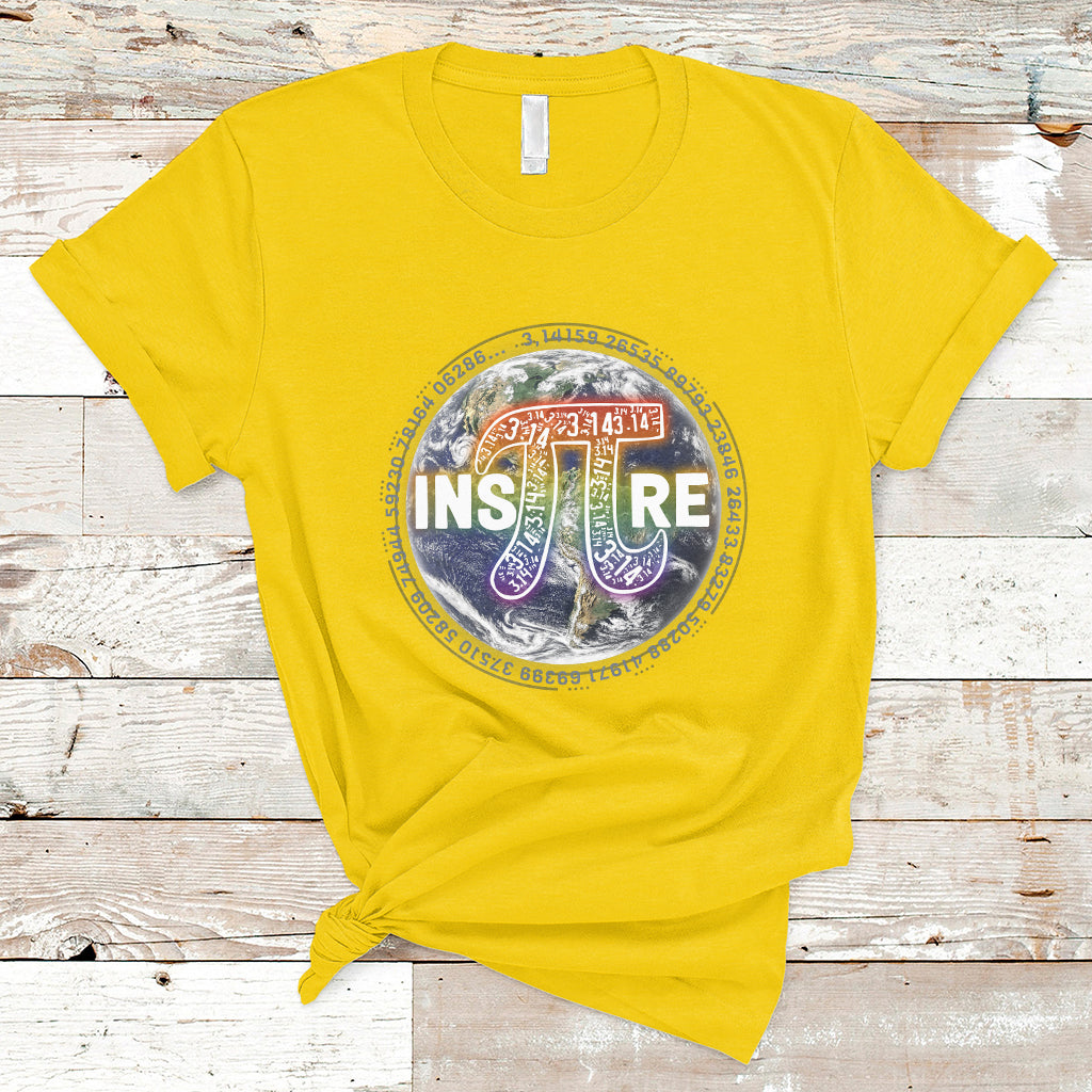 Inspire Pi 3.14 Day Greek Symbol Math Teacher 3.14 T-Shirt - Wonder Print Shop
