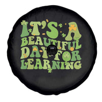 Funny St Patricks Day Spare Tire Cover It's Beautiful Day For Learning Students