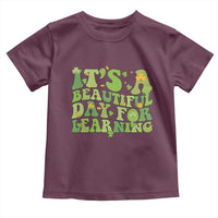 Funny St Patricks Day Toddler T Shirt It's Beautiful Day For Learning Students