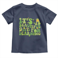 Funny St Patricks Day Toddler T Shirt It's Beautiful Day For Learning Students