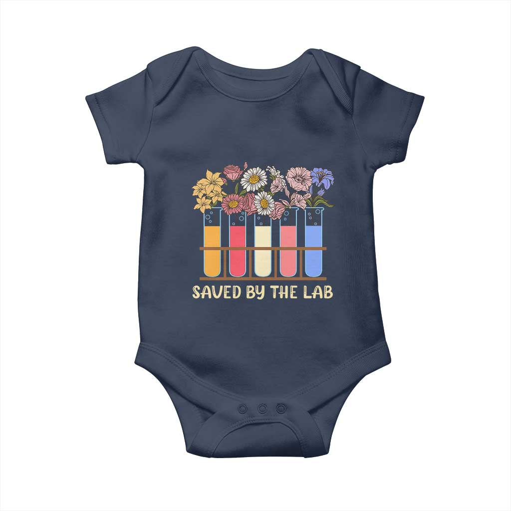 Lab Week Baby Onesie Saved By The Lab Medical Laboratory Tech Medical Lab Tech