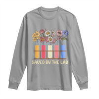 Lab Week Long Sleeve Shirt Saved By The Lab Medical Laboratory Tech Medical Lab Tech