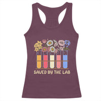 Lab Week Racerback Tank Top Saved By The Lab Medical Laboratory Tech Medical Lab Tech