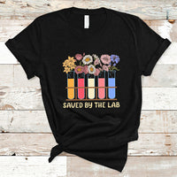 Medical Lab Tech T Shirt Lab Week 2023 Saved By The Lab Medical Laboratory Tech - Wonder Print Shop