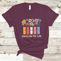 Medical Lab Tech T Shirt Lab Week 2023 Saved By The Lab Medical Laboratory Tech - Wonder Print Shop