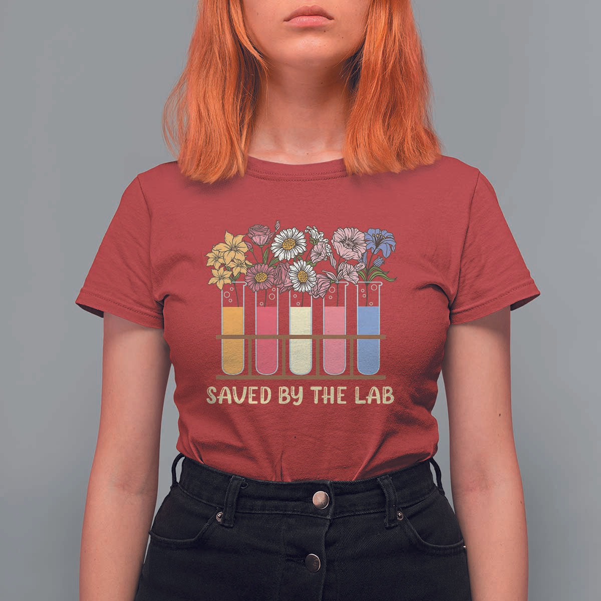Lab Week T Shirt For Women Saved By The Lab Medical Laboratory Tech Medical Lab Tech