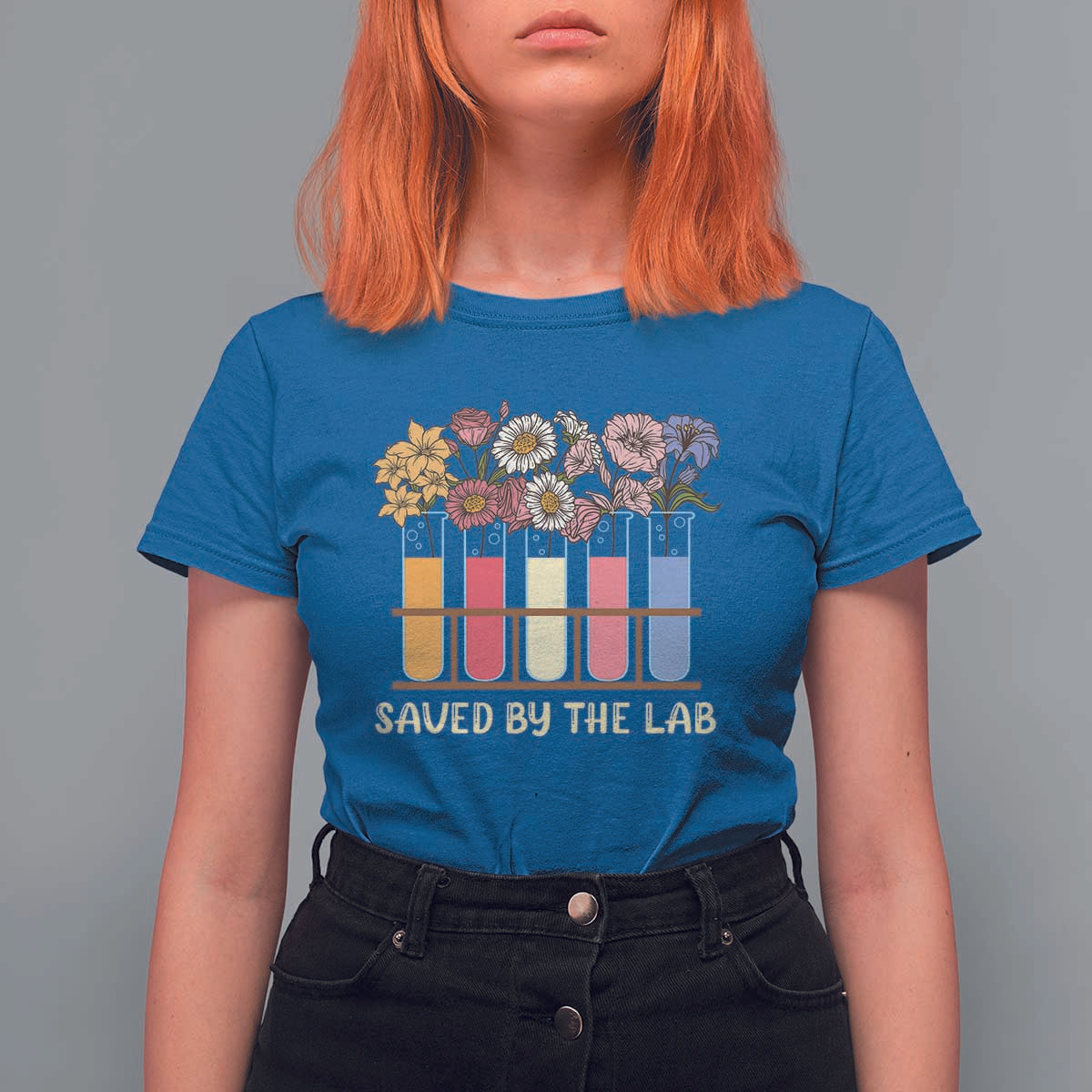 Lab Week T Shirt For Women Saved By The Lab Medical Laboratory Tech Medical Lab Tech