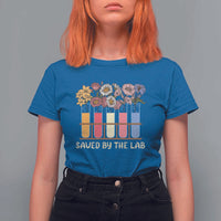 Lab Week T Shirt For Women Saved By The Lab Medical Laboratory Tech Medical Lab Tech