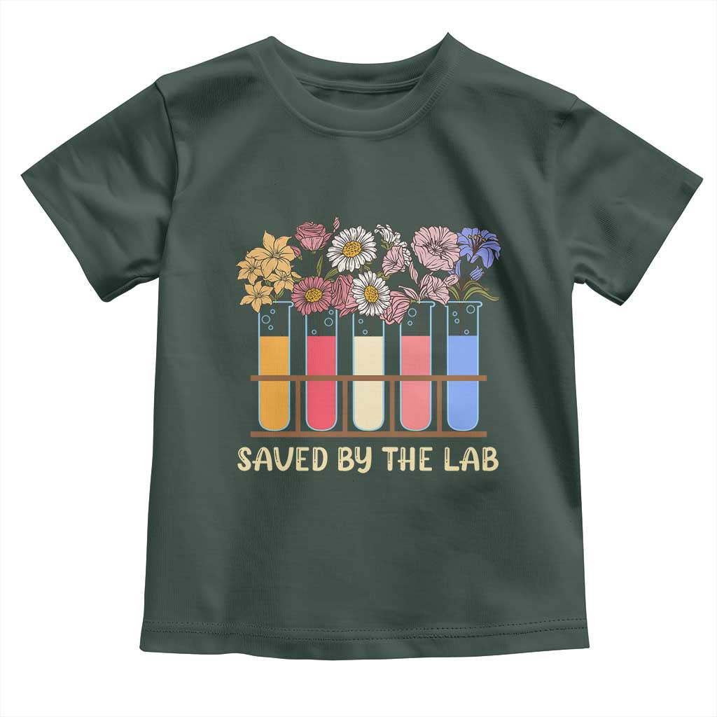 Lab Week Toddler T Shirt Saved By The Lab Medical Laboratory Tech Medical Lab Tech