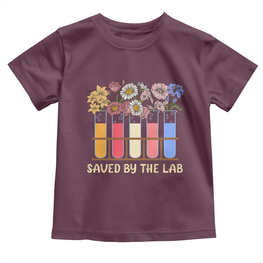 Lab Week Toddler T Shirt Saved By The Lab Medical Laboratory Tech Medical Lab Tech