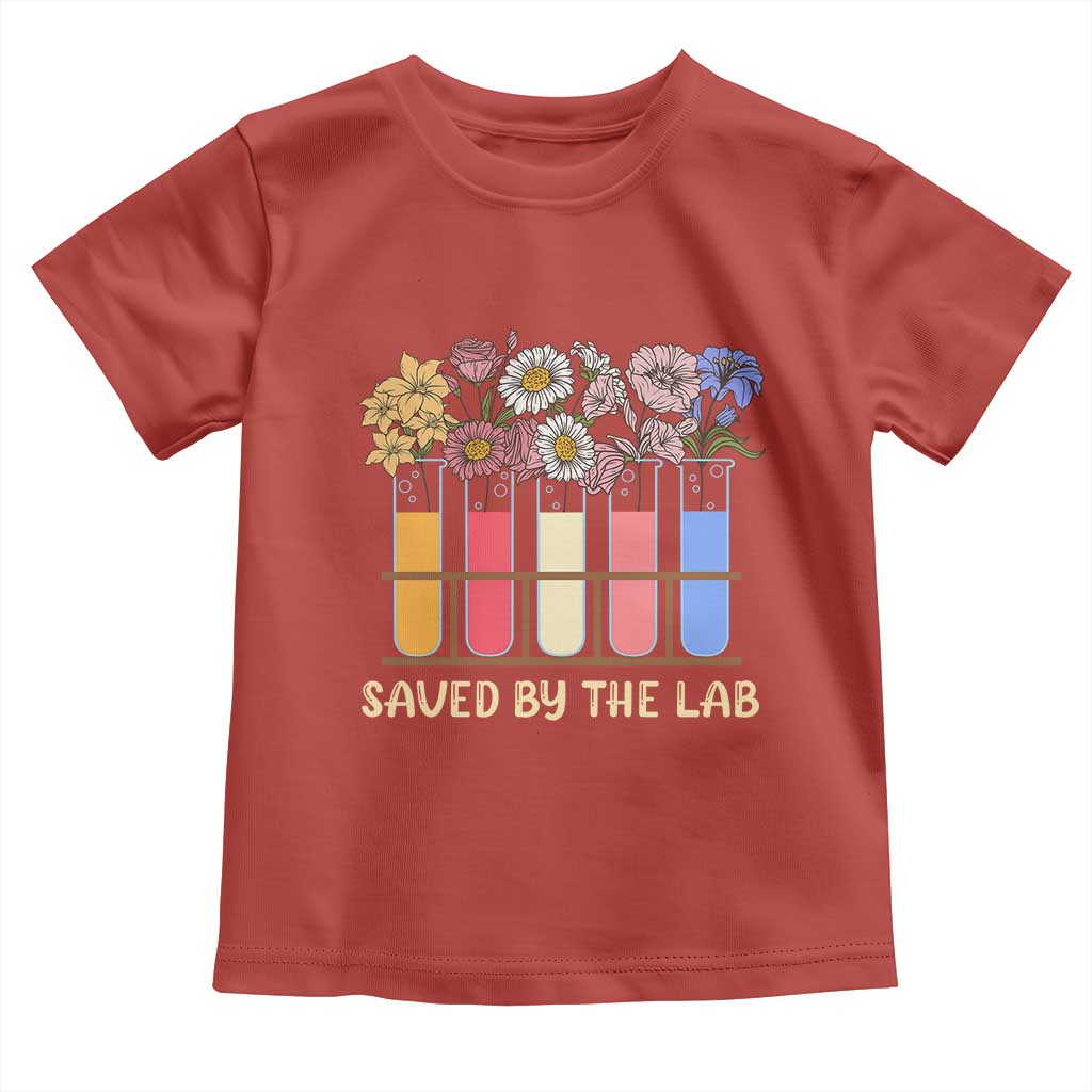 Lab Week Toddler T Shirt Saved By The Lab Medical Laboratory Tech Medical Lab Tech