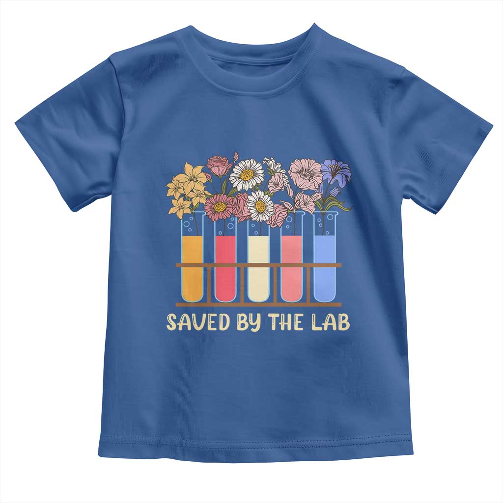 Lab Week Toddler T Shirt Saved By The Lab Medical Laboratory Tech Medical Lab Tech